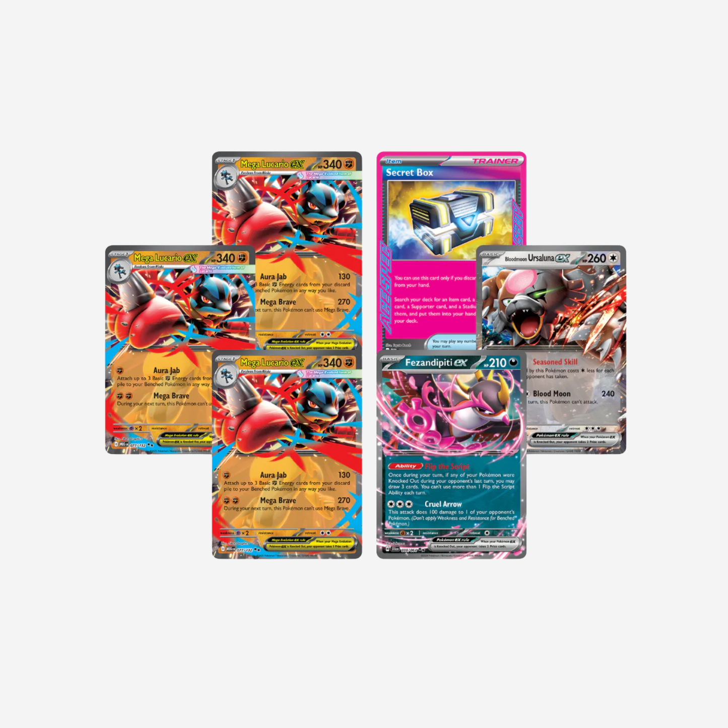 Pokemon TCG: Mega Evolution-Mega Evolution Lucario League Battle Deck