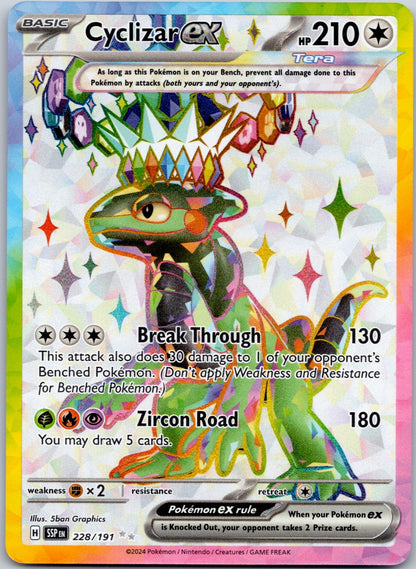 Cyclizar ex 228/191 SV08: Surging Sparks (5ban Graphics)