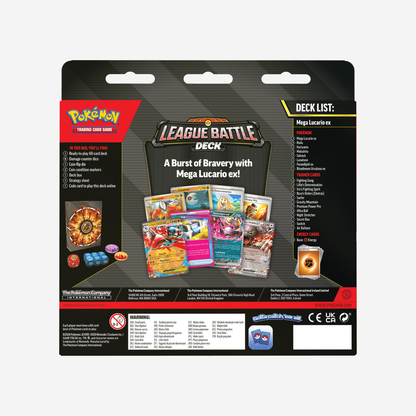 Pokemon TCG: Mega Evolution-Mega Evolution Lucario League Battle Deck