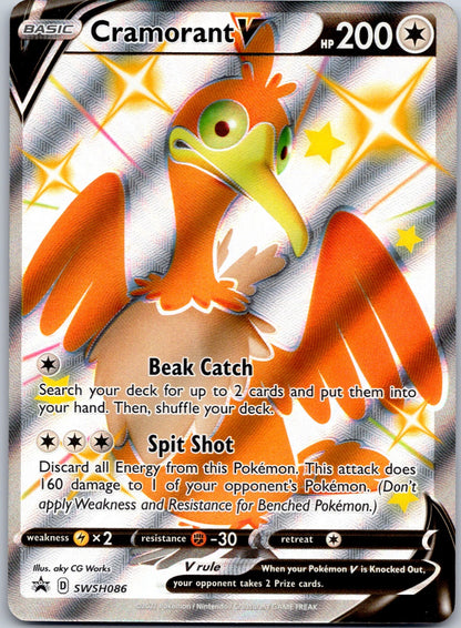 Cramorant V SWSH086 SWSH: Sword & Shield Promo Cards (CG Works)