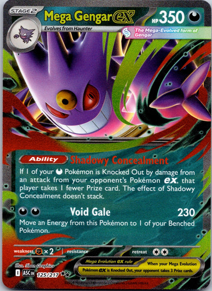 Mega Gengar ex 125/217 ME: Ascended Heroes (Taiga Kasai)