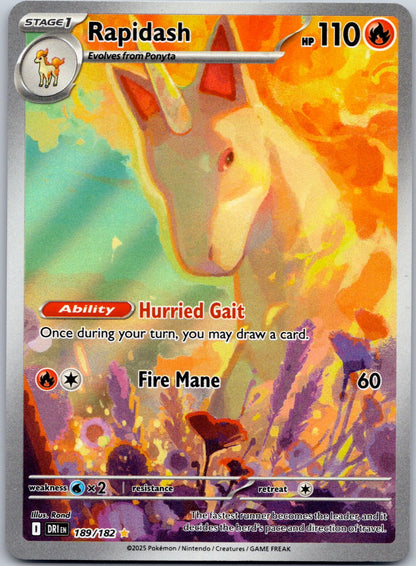 Rapidash 189/182 SV10: Destined Rivals (Rond)