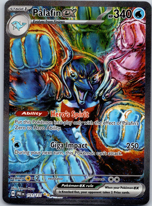 Palafin ex 151/131 SV: Prismatic Evolutions (Tetsuo Hara)