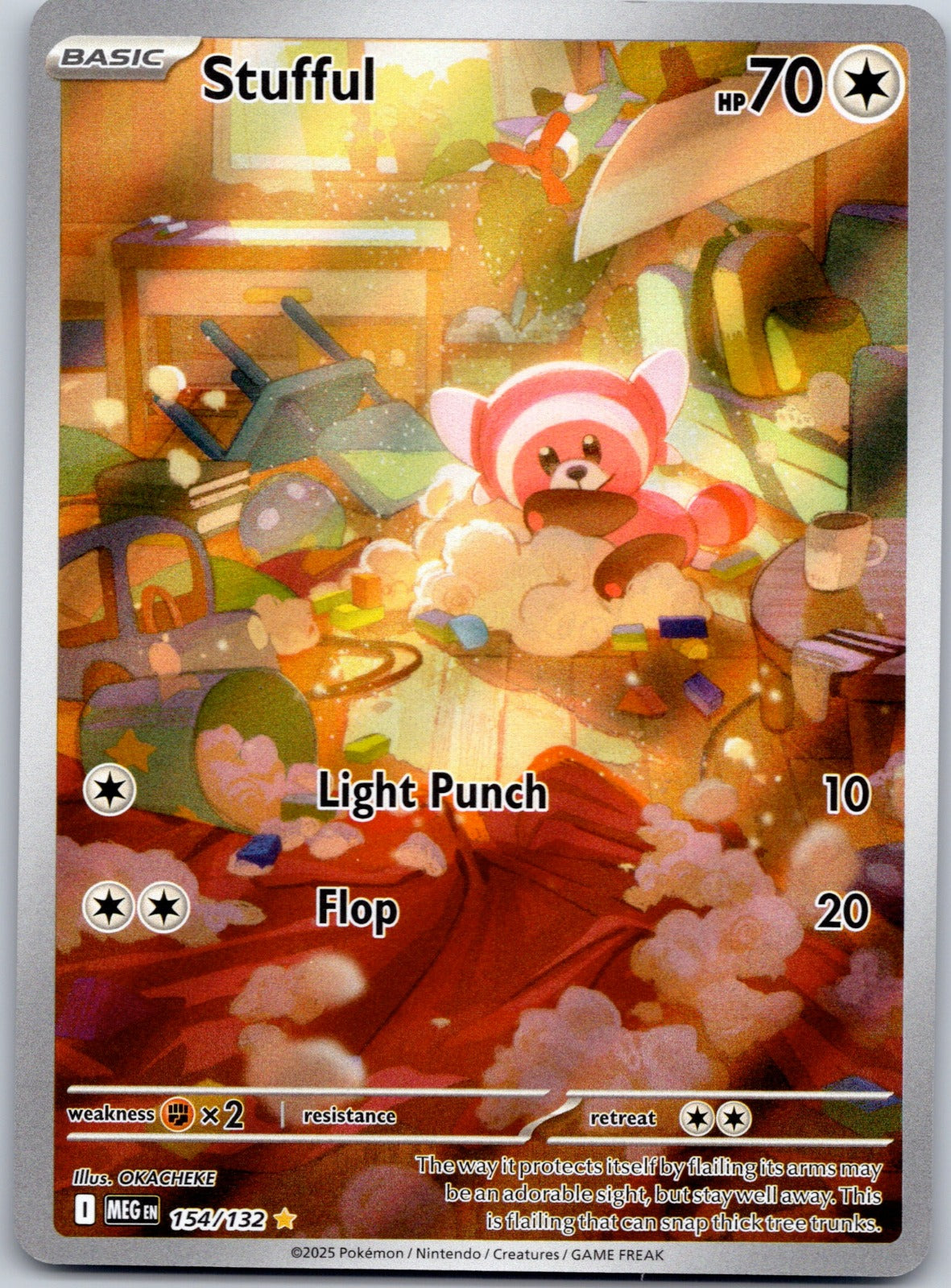 Stufful - 154/132 ME01: Mega Evolution (OKACHEKE)