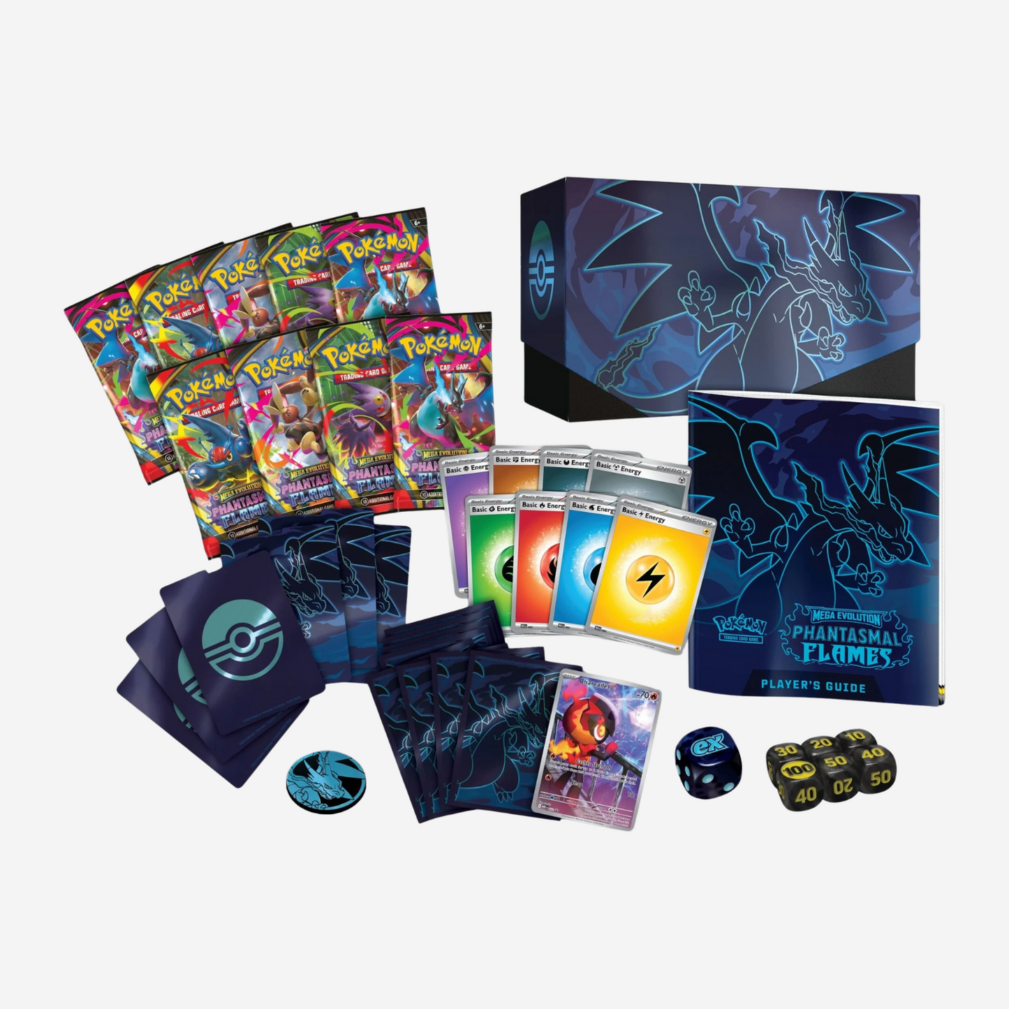 Pokemon TCG: Mega Evolution-Phantasmal Flames Elite Trainer Box