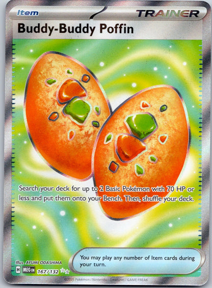 Buddy-Buddy Poffin 167/132 ME01: Mega Evolution (AYUMI ODASHIMA)