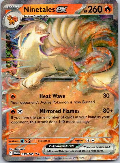 Ninetales ex 038/165 SV: Scarlet & Violet 151 (kawayoo)