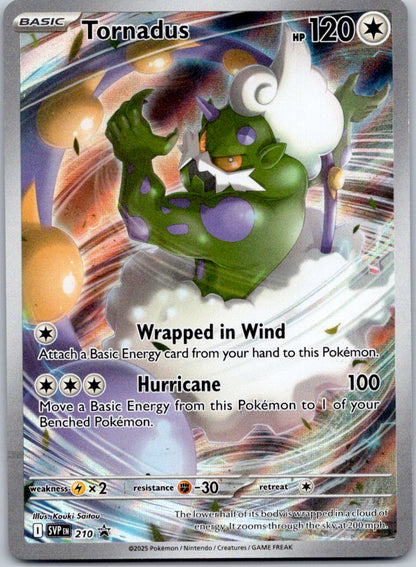 Tornadus 210 SV: Scarlet & Violet Promo Cards (Kouki Satou)