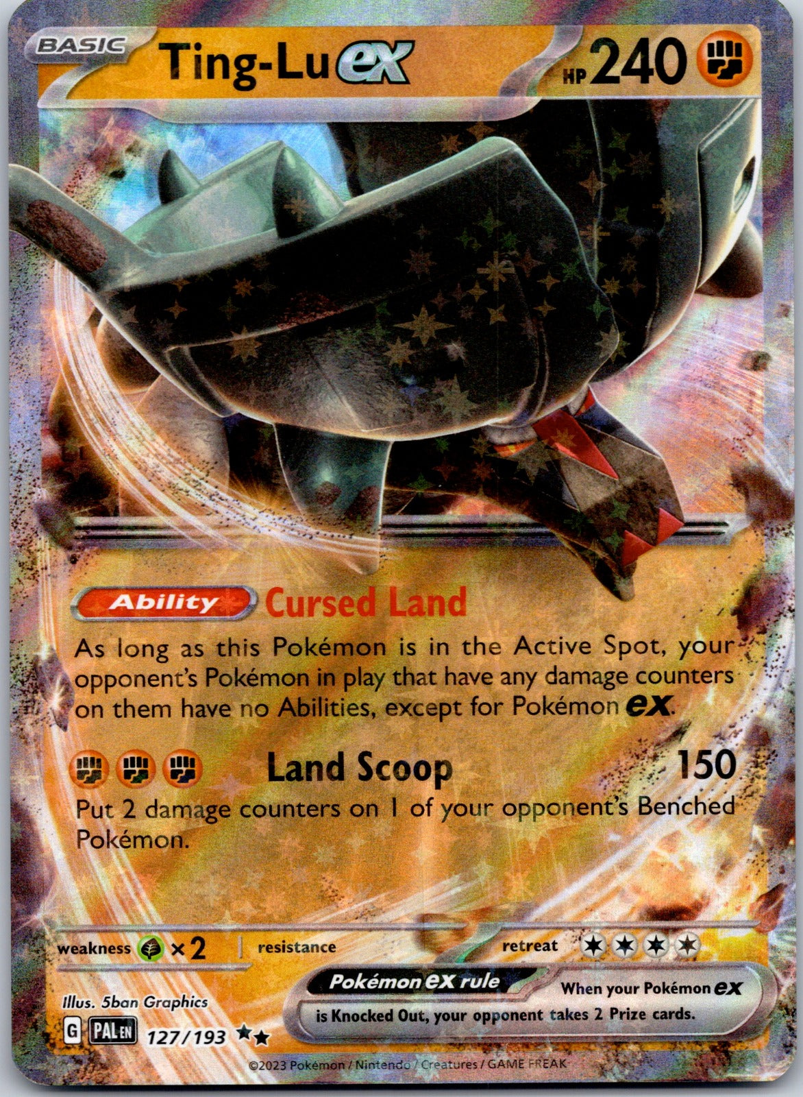Ting-Lu ex 127/193 SV02: Paldea Evolved (5ban Graphics)