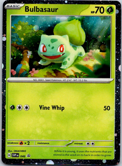 Bulbasaur - (Cosmos Holo) 046 SV: Scarlet & Violet Promo Cards (OKACHEKE)
