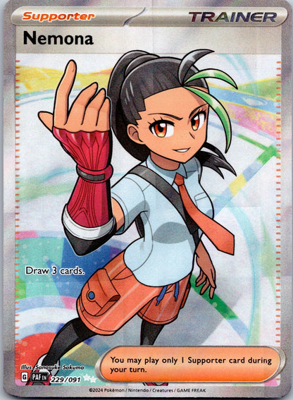 Nemona - 229/091 SV: Paldean Fates (Sanosuke Sakuma)