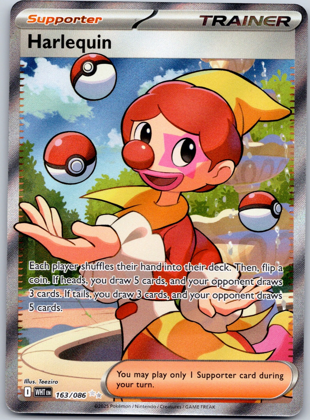 Harlequin - 163/086 SV: White Flare (Teeziro)