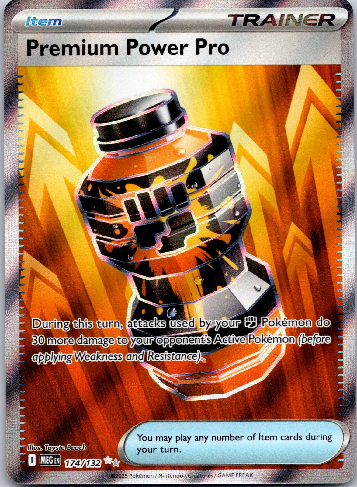 Premium Power Pro - 174/132 ME01: Mega Evolution (Toyste Beach)