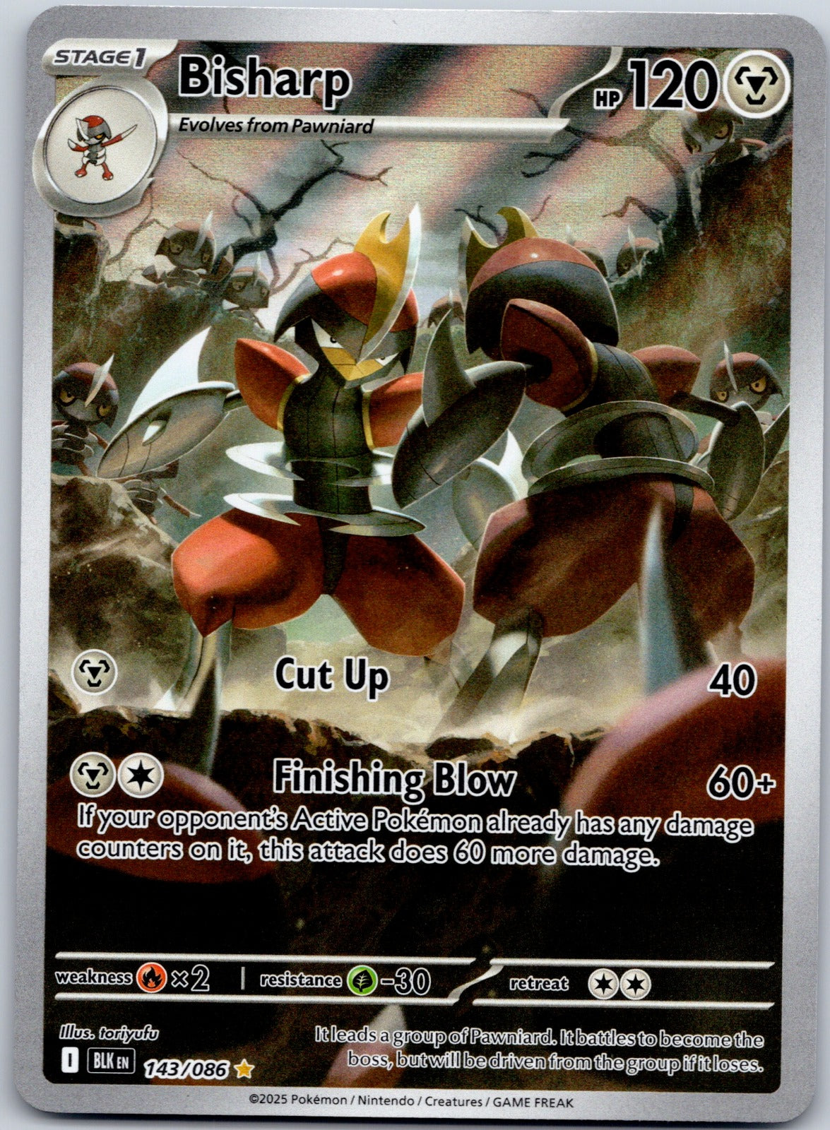 Bisharp 143/086 SV: Black Bolt (toriyufu)