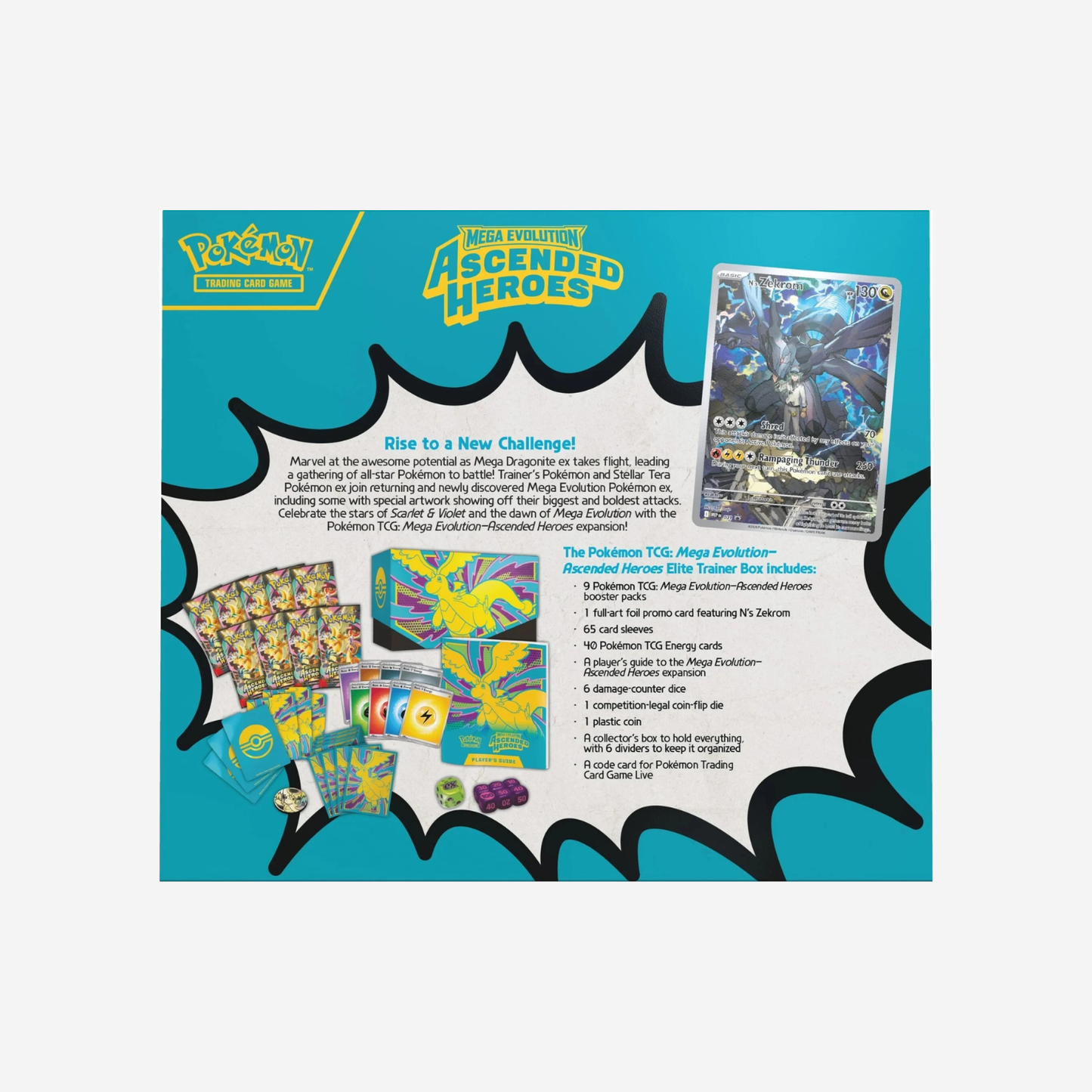 Pokemon TCG: Mega Evolution-Ascended Heroes Elite Trainer Box