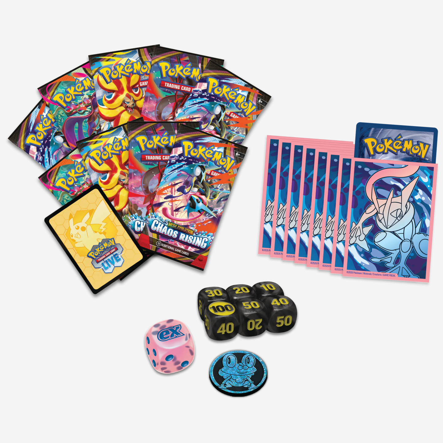 Pokemon TCG: Mega Evolution-Chaos Rising Elite Trainer Box