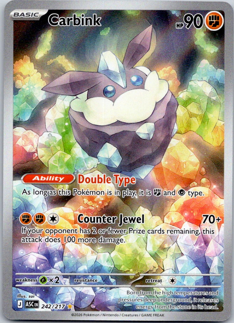 Carbink 242/217 ME: Ascended Heroes (Eri Kamei)