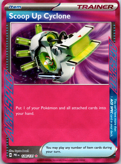 Scoop Up Cyclone 128/131 SV: Prismatic Evolutions (5ban Graphics)