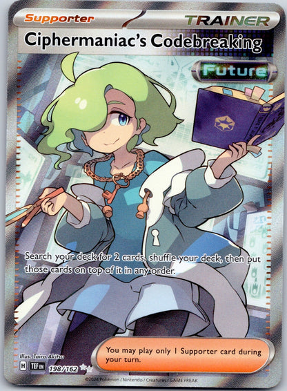 Ciphermaniac's Codebreaking - 198/162 SV05: Temporal Forces (Taira Akitsu)