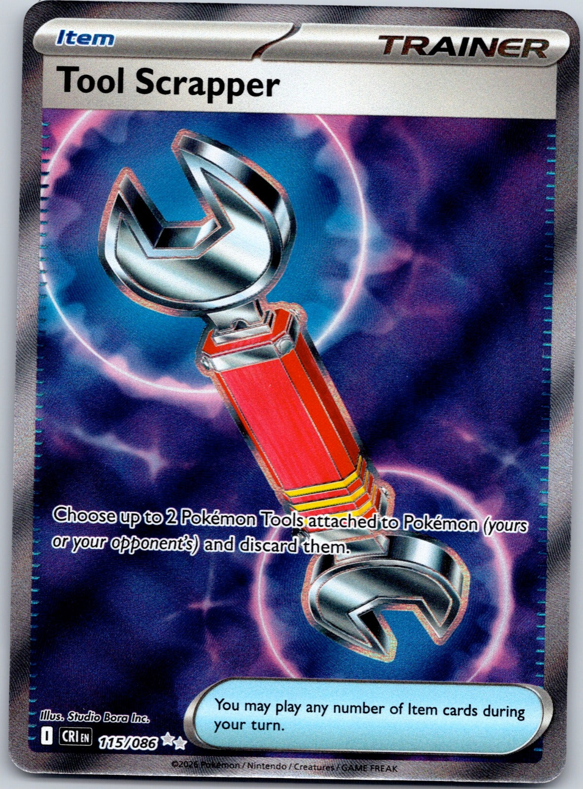 Tool Scrapper 115/086 ME04: Chaos Rising (Studio Bora Inc.)