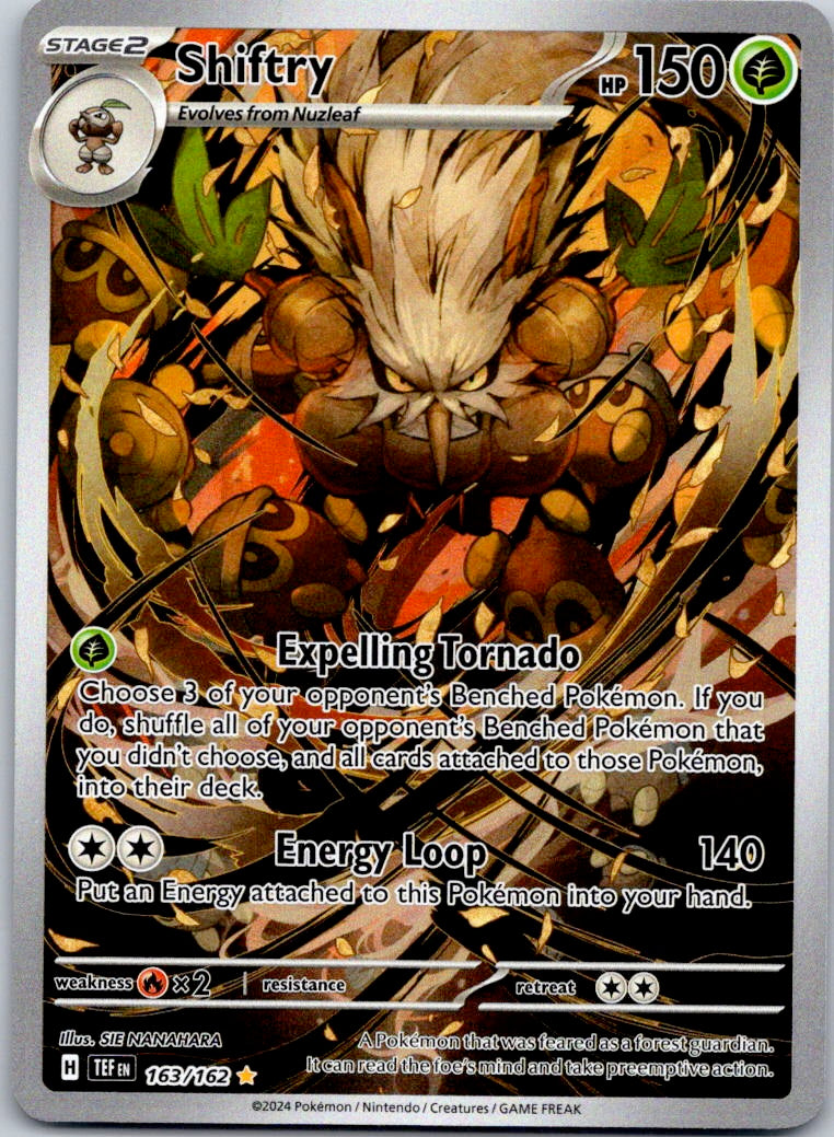 Shiftry 163/162 SV05: Temporal Forces (SIE NANAHARA)
