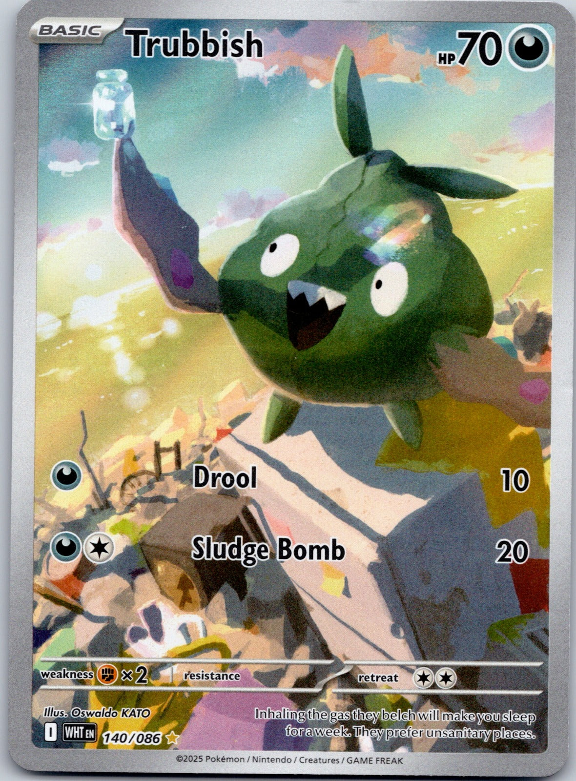 Trubbish 140/086 SV: White Flare (Oswaldo KATO)
