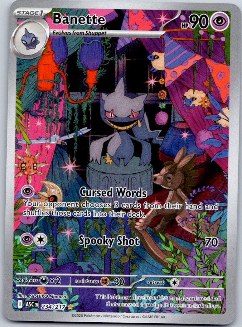 Banette 234/217 ME: Ascended Heroes (YASHIRO Nanaco)