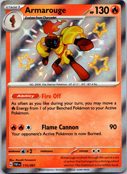 Armarouge 115/091 SV: Paldean Fates (Atsushi Furusawa)