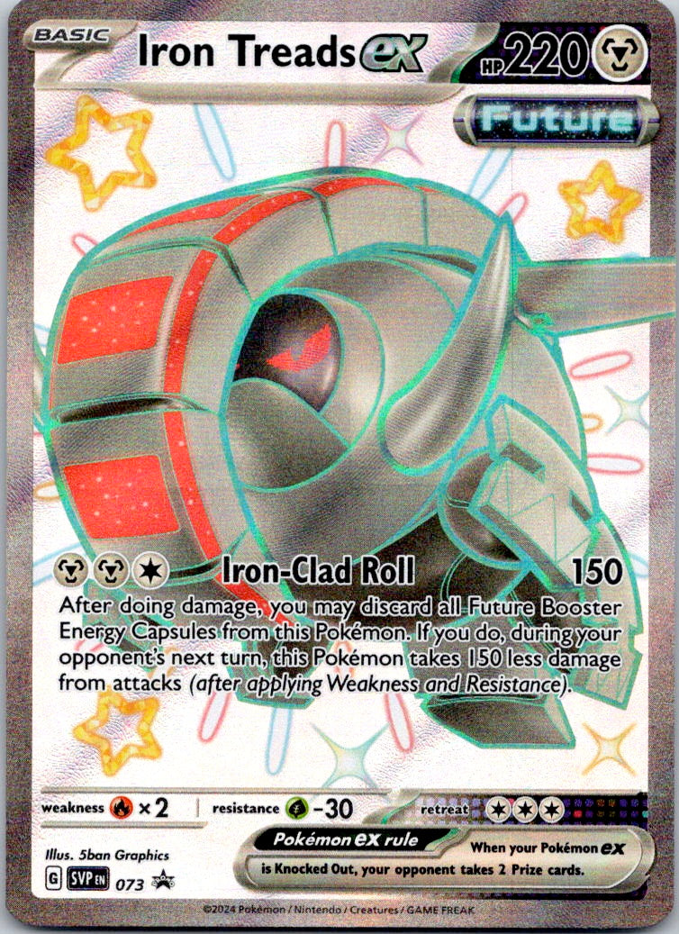 Iron Treads ex - 073 SV: Scarlet & Violet Promo Cards (5ban Graphics)