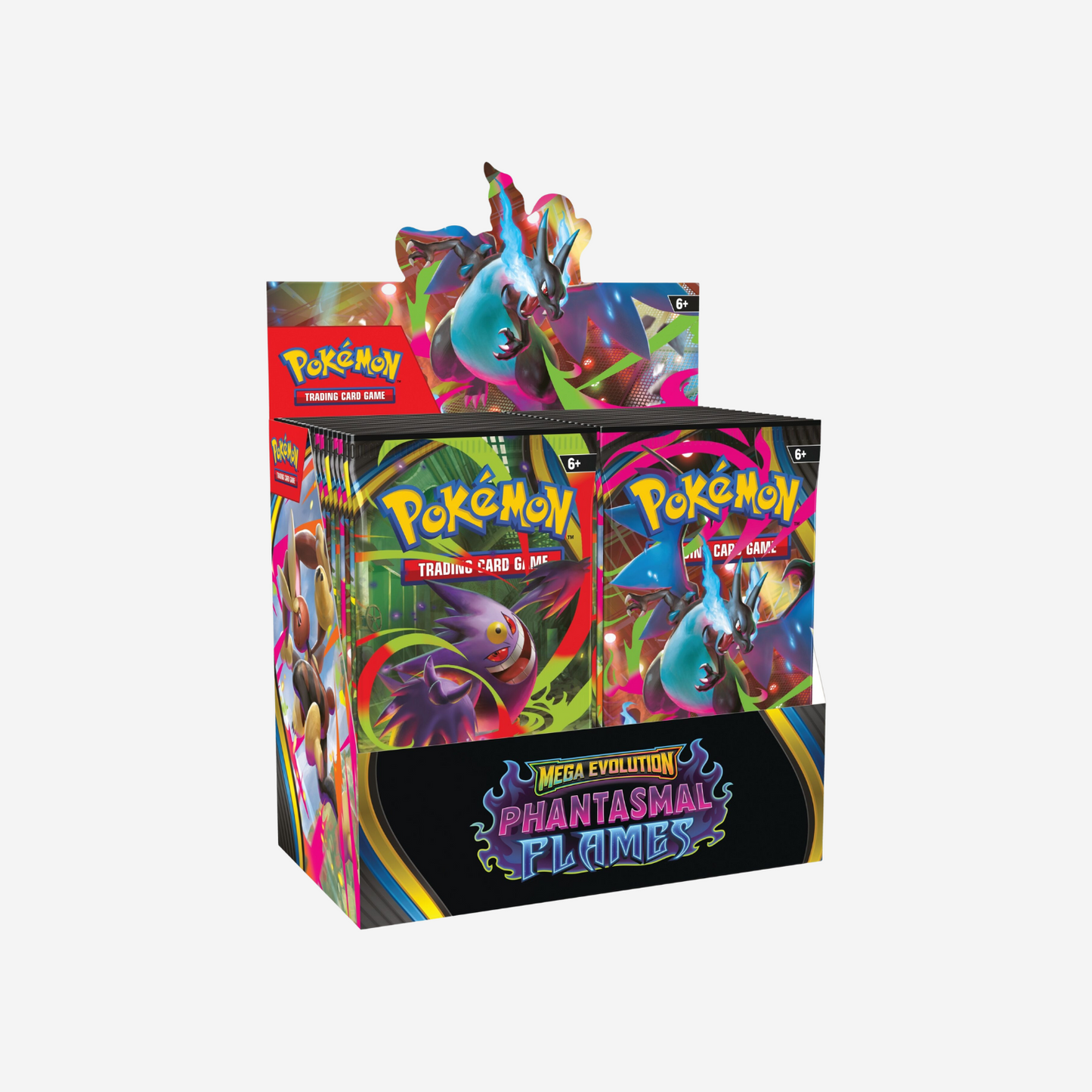 Pokemon TCG: Mega Evolution-Phantasmal Flames Booster Display
