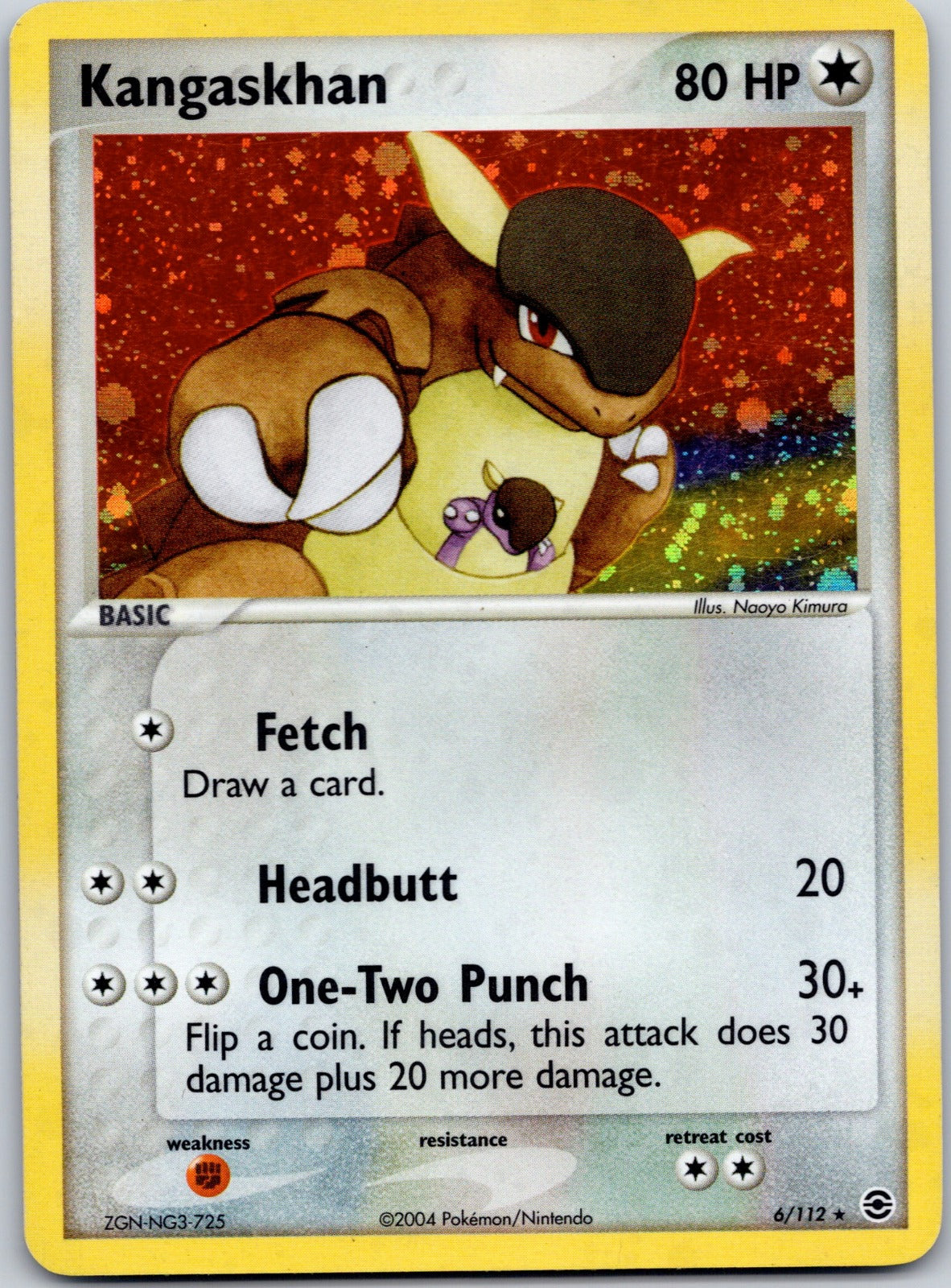 Kangaskhan 6/112 FireRed & LeafGreen (Naoyo Kimura) LP