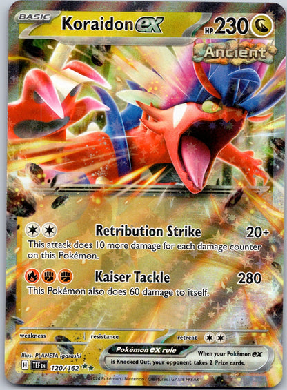Koraidon ex 120/162 SV05: Temporal Forces (PLANETA Igarashi)