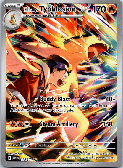 Ethan's Typhlosion 190/182 SV10: Destined Rivals (En Morikura)