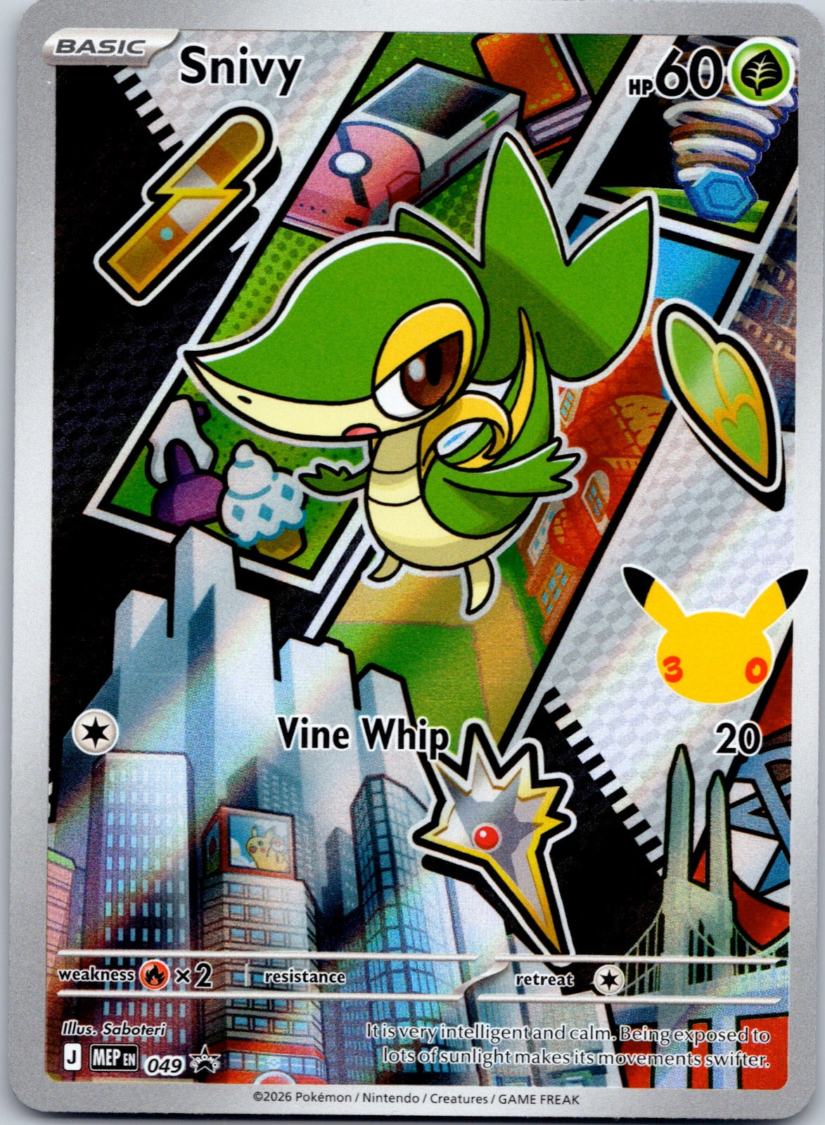 Snivy 049 ME: Mega Evolution Promo (Saboteri)