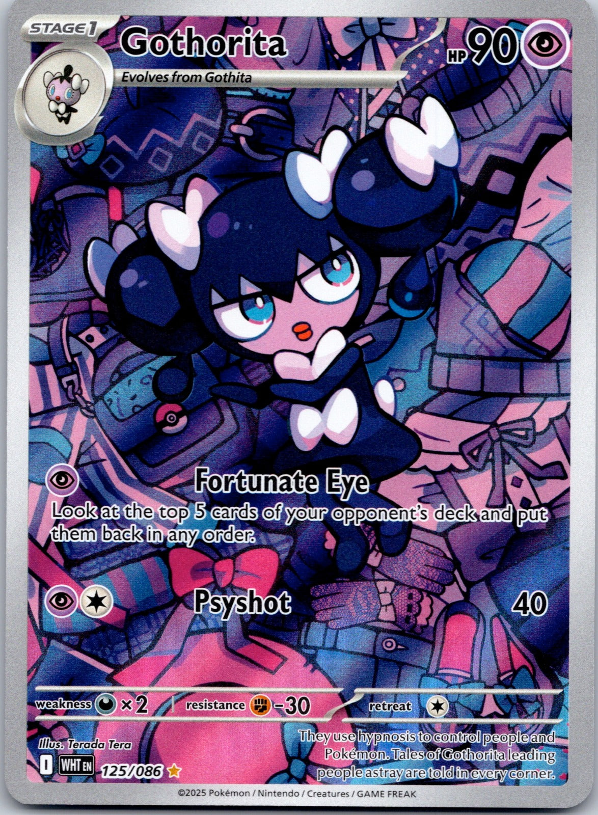 Gothorita 125/086 SV: White Flare (Terada Tera)