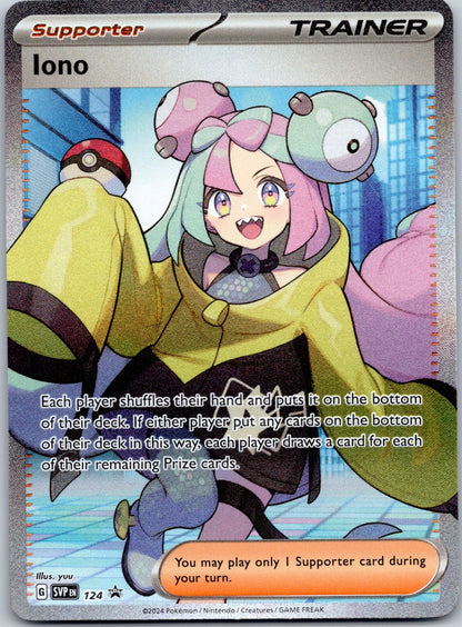 Iono - 124 SV: Scarlet & Violet Promo Cards (Ken Sugimori)