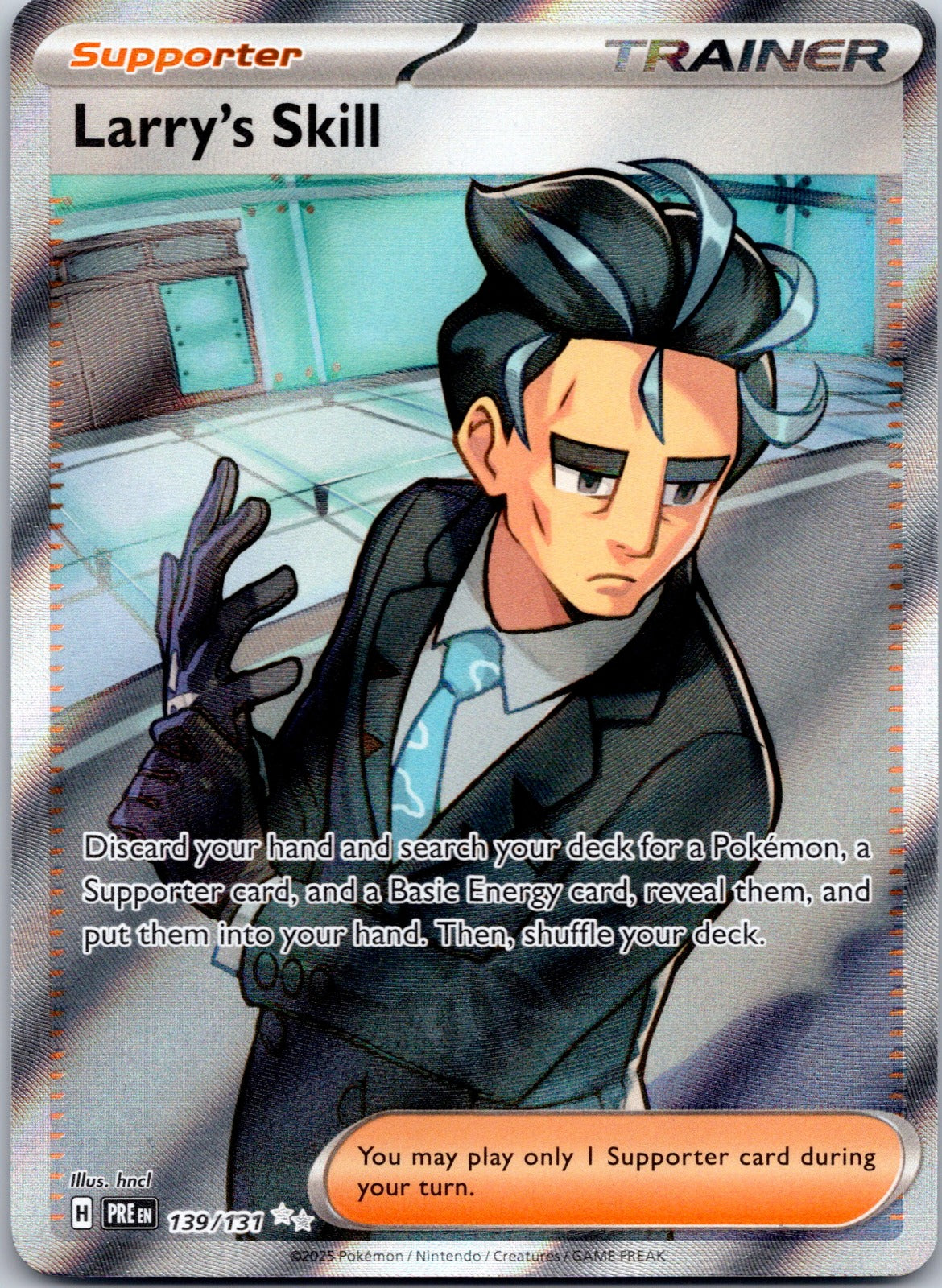 Larry's Skill - 139/131 SV: Prismatic Evolutions (hncl)