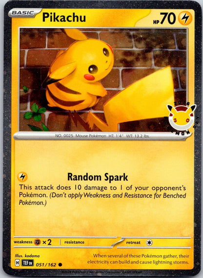 Pikachu (Pokemon Day 2026) 051/162 Miscellaneous Cards & Products (kodama)