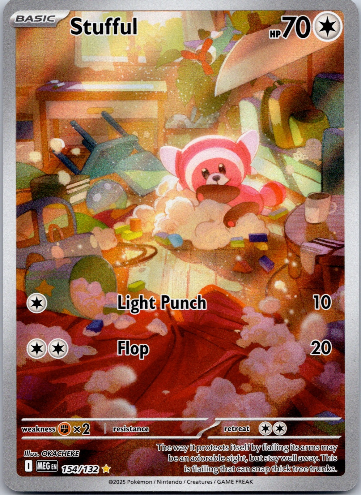 Stufful - 154/132 ME01: Mega Evolution (OKACHEKE)