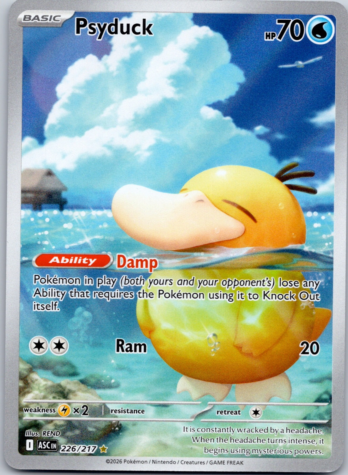 Psyduck 226/217 ME: Ascended Heroes (REND)
