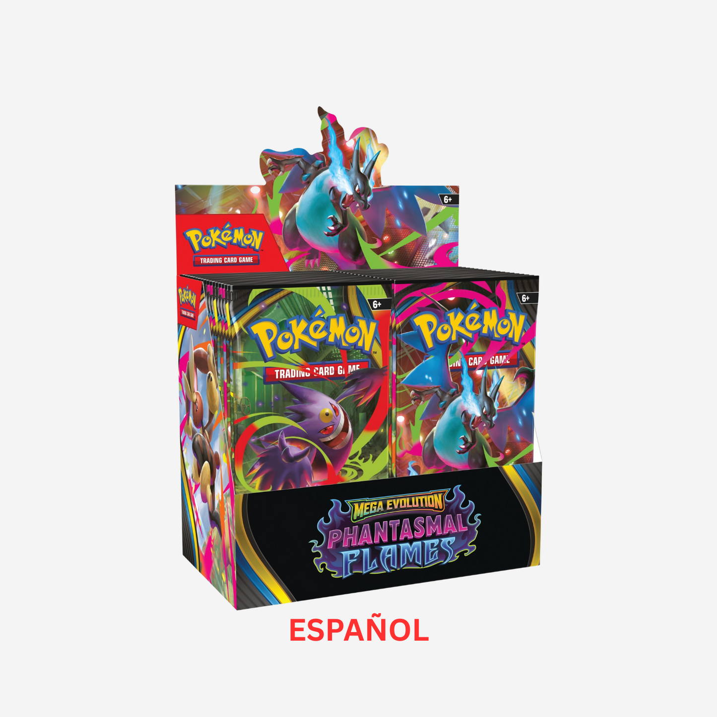 Pokemon TCG: Mega Evolution-Phantasmal Flames Booster Display (Español)