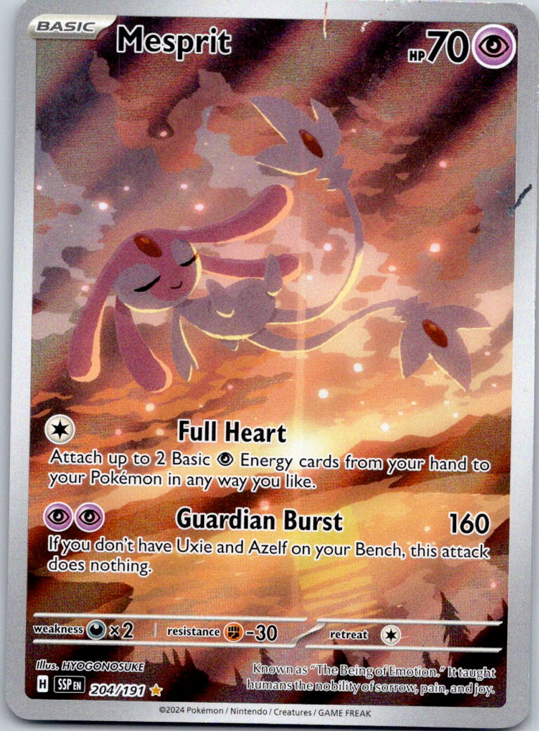 Mesprit - 204/191 SV08: Surging Sparks (HYOGONOSUKE)