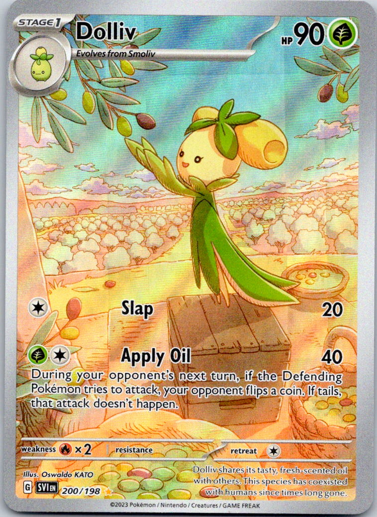 Dolliv 200/198 SV01: Scarlet & Violet Base Set (Oswaldo KATO)