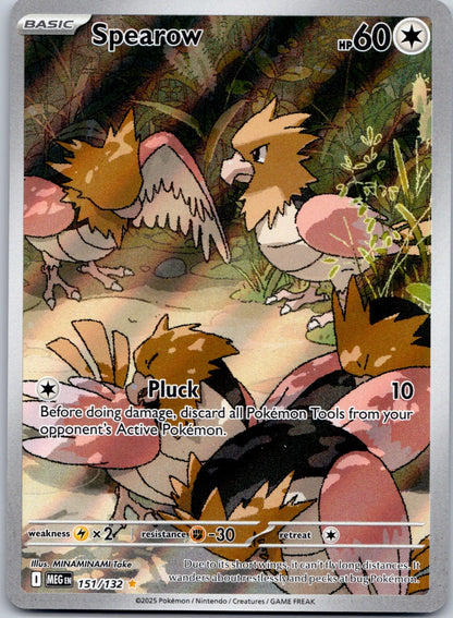 Spearow 151/132 ME01: Mega Evolution (MINAMINAMI Take)