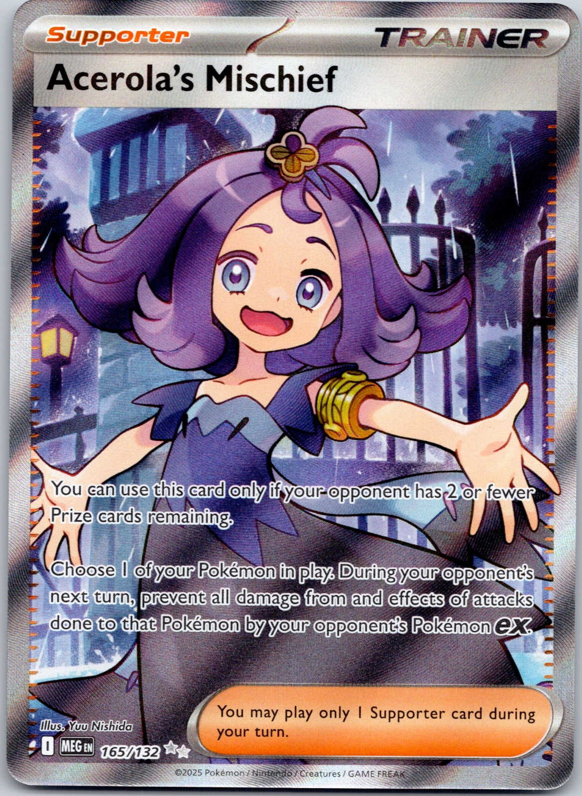 Acerola's Mischief - 165/132 ME01: Mega Evolution (Yuu Nishida)