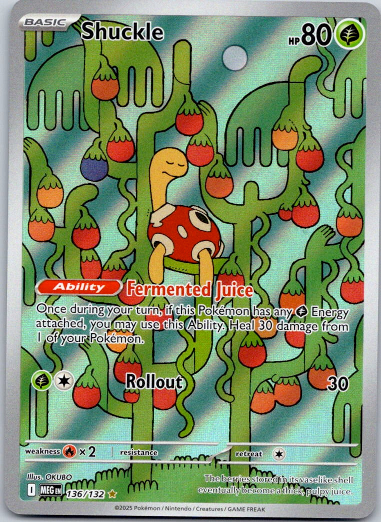 Shuckle 136/132 ME01: Mega Evolution (OKUBO)