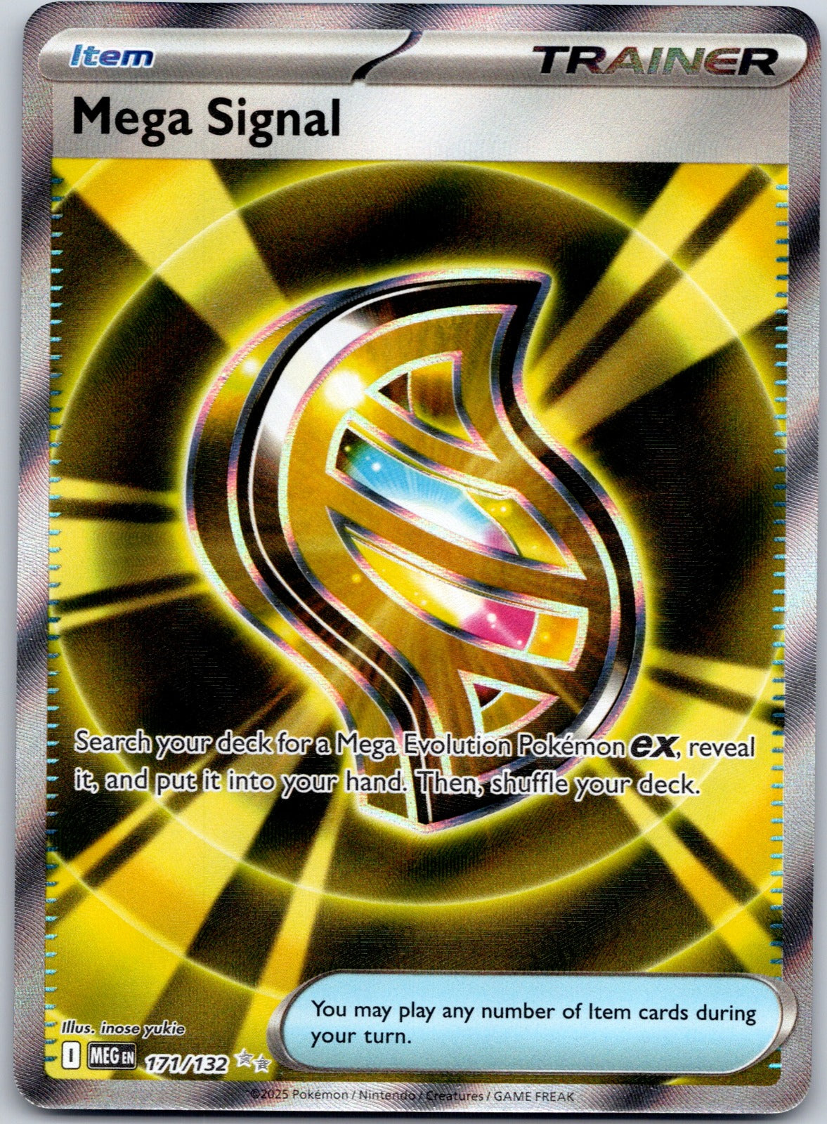 Mega Signal - 171/132 ME01: Mega Evolution (inose yukie)