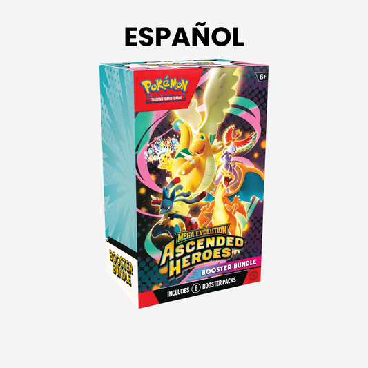 Pokemon TCG: Mega Evolution-Ascended Heroes Booster Bundle (Español)
