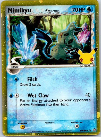 Mimikyu (Delta Species) - SWSH136 SWSH: Sword & Shield Promo Cards (Hasuno)