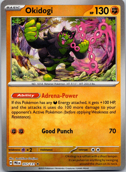 Okidogi (Master Ball Pattern) 057/131 SV: Prismatic Evolutions (Souichirou Gunjima)
